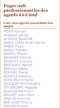 Mobile Screenshot of agents.cirad.fr
