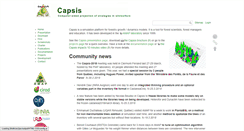 Desktop Screenshot of capsis.cirad.fr