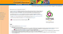 Desktop Screenshot of cormas.cirad.fr