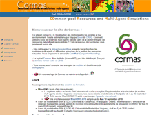 Tablet Screenshot of cormas.cirad.fr