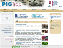 Tablet Screenshot of pigtrop.cirad.fr