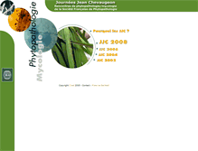 Tablet Screenshot of jjchevaugeon.cirad.fr