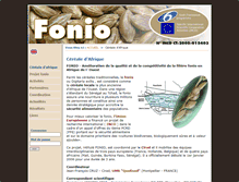 Tablet Screenshot of inco-fonio.cirad.fr