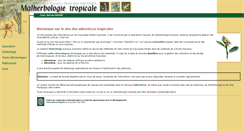 Desktop Screenshot of malherbologie.cirad.fr
